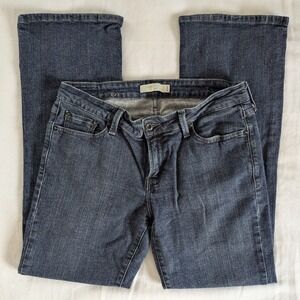 Levi's Low Boot Cut 545 Jeans Dark Wash Denim Womens Sz 10 Low Rise Flap Pocket